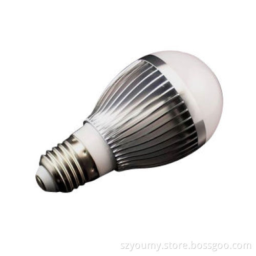 Mini Energy-saving LED 5W Aluminum Global Lamp, Warm White